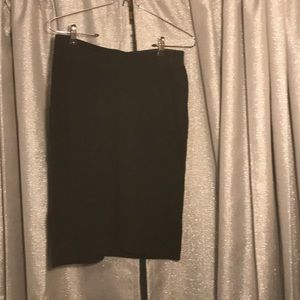 SOLD Loft black skirt